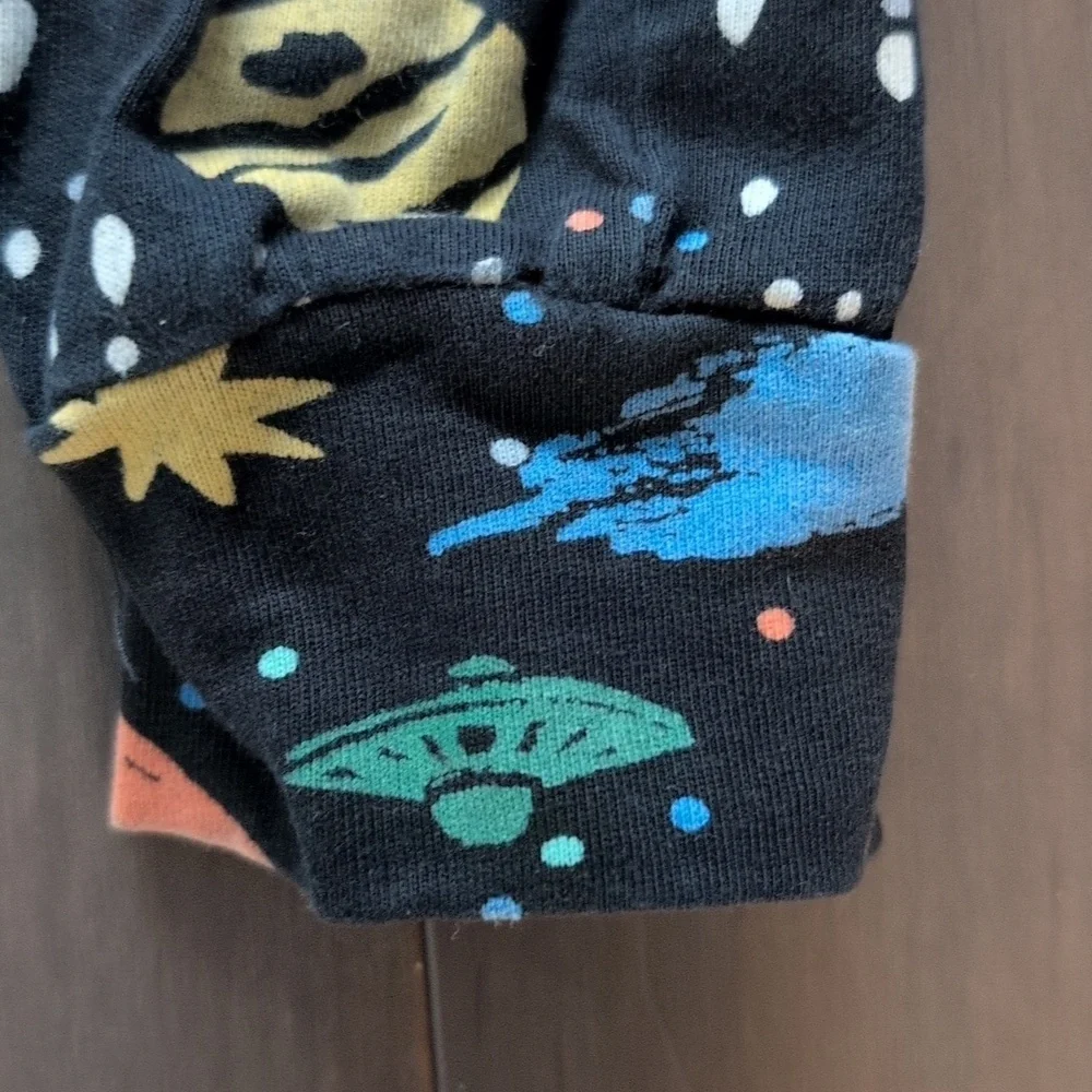 Hanna Andersson 6-12 Months Space Print Knit Jogger